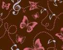 ChocolateTransfer Sheets - Pink Butterflies